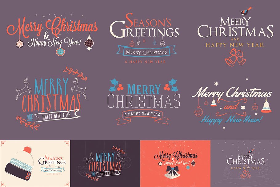 圣诞节日元素工具包 Christmas Elements Toolkit插图(3)