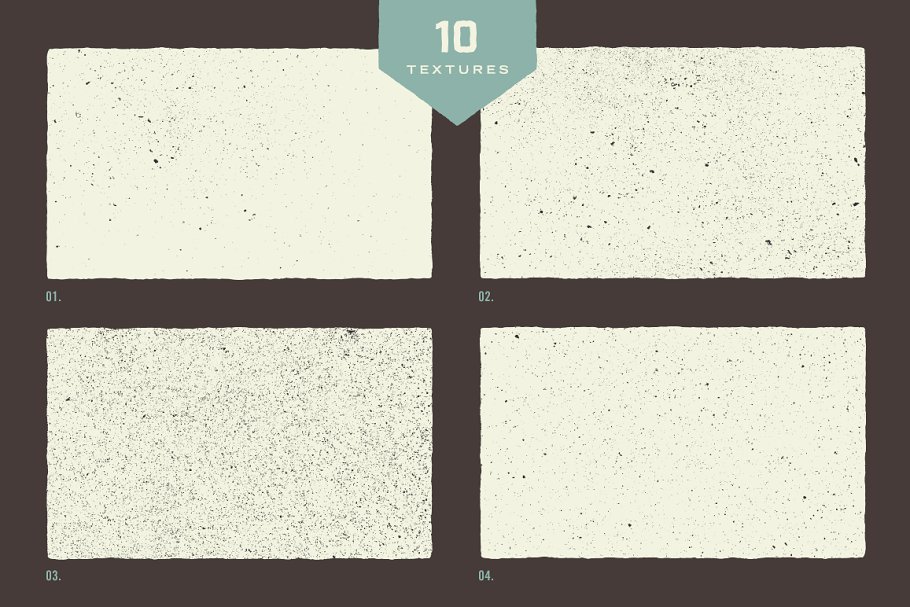复古怀旧污渍全页纹理 Vintage Grit Textures插图(3)