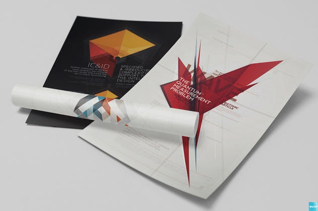 广告海报预览展示样机模板 Poster Mockups插图(2)