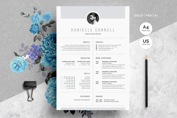 创意简历设计模板 Creative Resume | CV Design