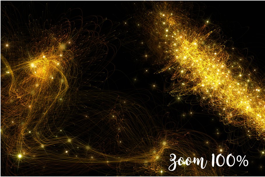 5K星尘光线叠层背景 5K Pixie Dust Overlays插图(2)