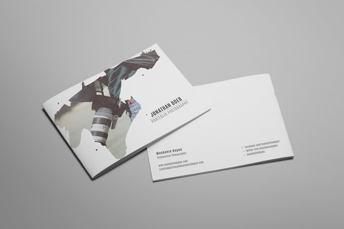 时尚简约好用的摄影画册房地产楼书品牌手册杂志设计模板（indd）插图