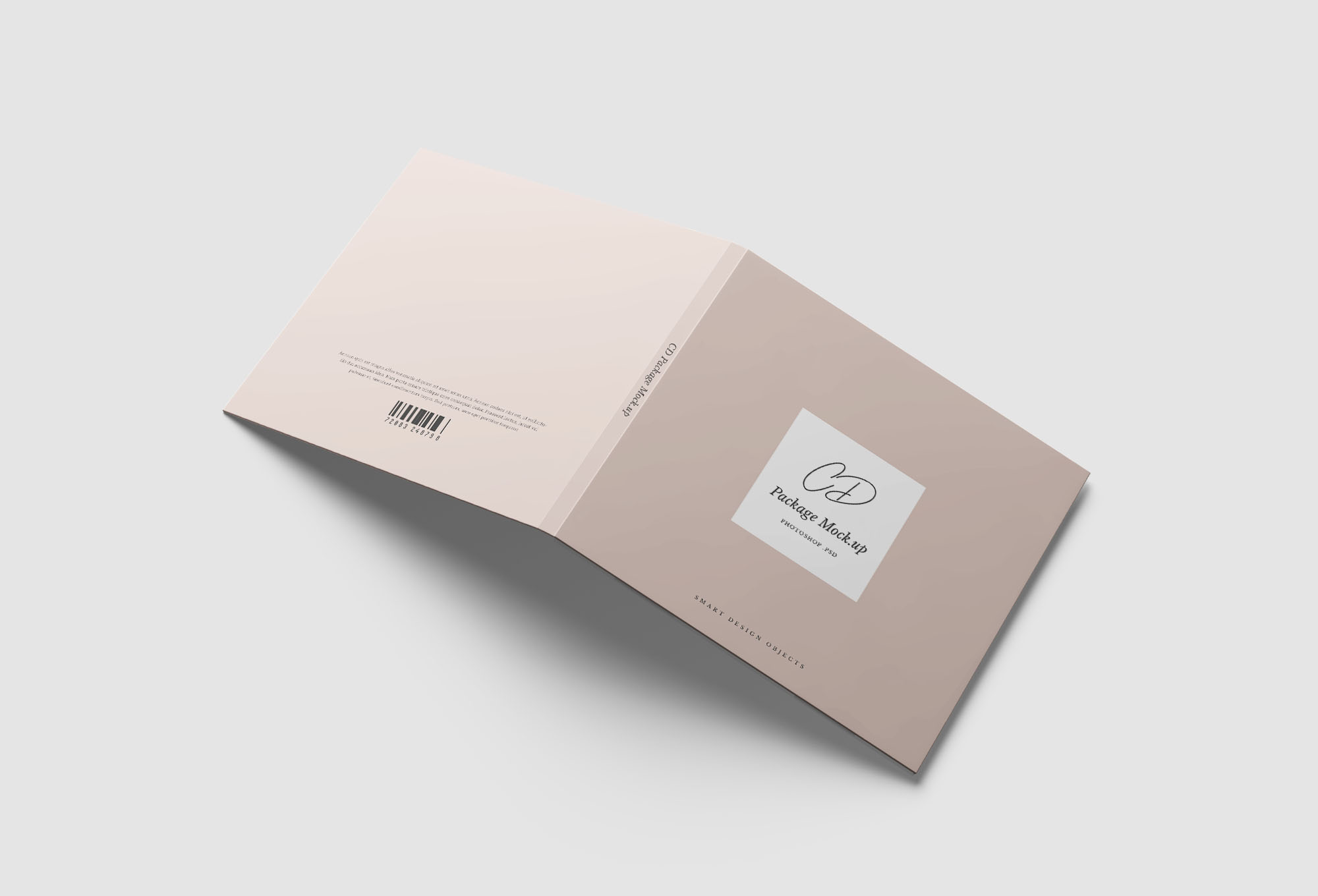 CD/DVD光盘盒设计效果图样机 7 CD Case Mockups PSD插图(4)