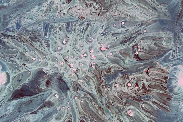 丙烯酸树脂油画颜料抽象肌理纹理 Acrylic Abstraction Textures插图(1)