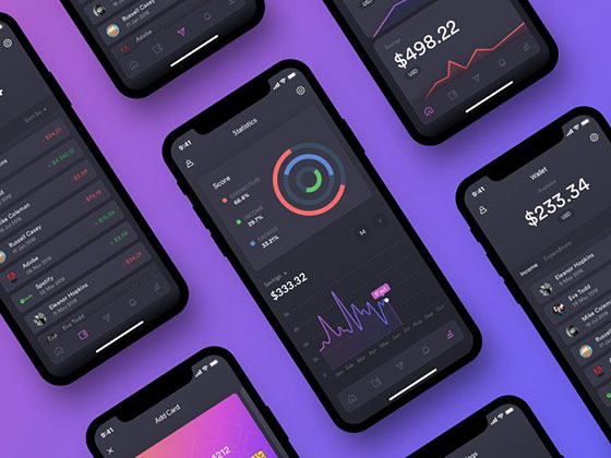 Malta 金融应用界面包素材之家精选sketch素材