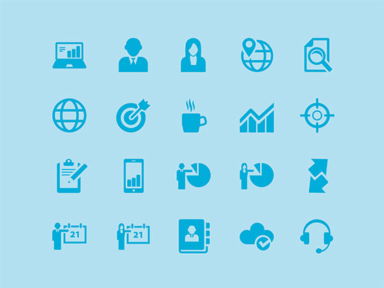 Business Train Icons素材之家精选sketch素材