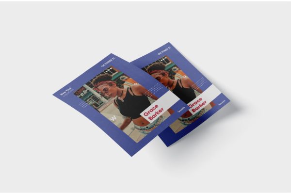 时尚品牌服饰宣传海报PSD素材素材库精选模板 Fashion Poster Template