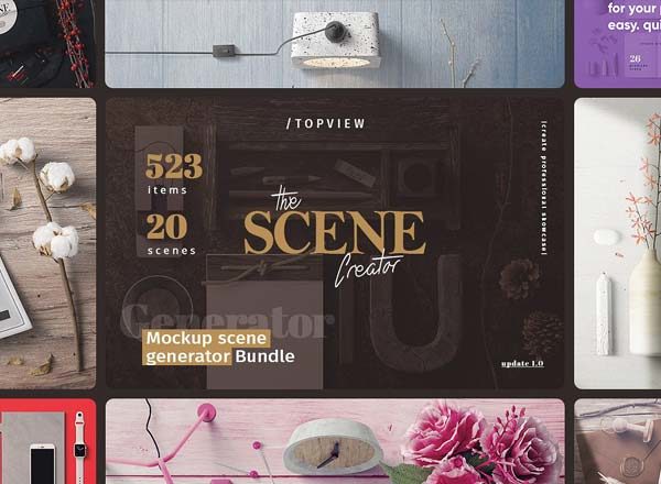 素材库下午茶：超级办公室物品品牌设计Mockups下载[PSD,解压后26GB+]