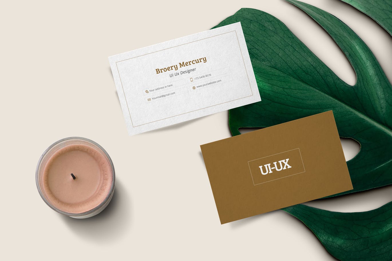 高端纸企业名片排版设计模板v03 Corporate Business Card Typica Vol.03插图