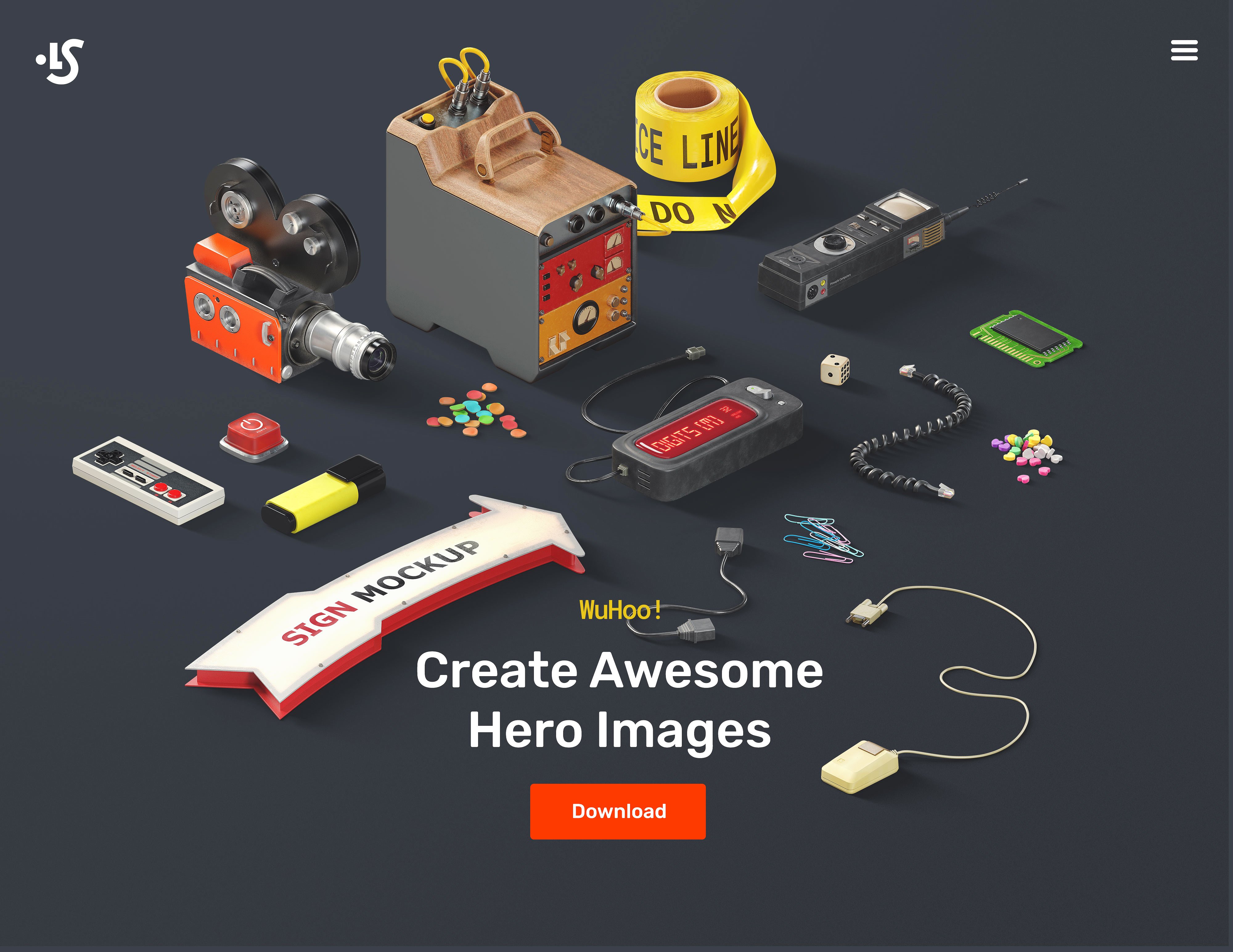 色彩引人注目的场景模板合集 WuHoo! Designer’s Toolkit [7.71GB]插图(16)