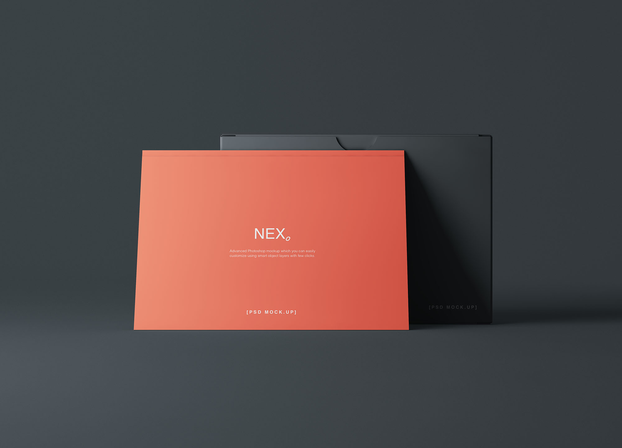 卡片包装盒外观设计效果图素材库精选 Card Box Mockup插图(4)