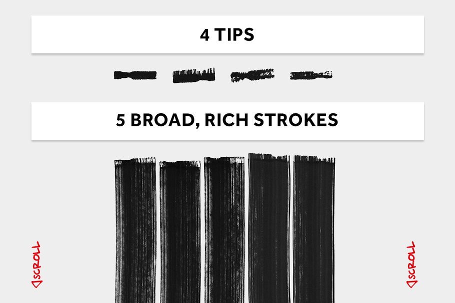 逼真疯狂磅礴记号笔笔画纹理 REAL ANGRY MARKER TEXTURES插图(3)