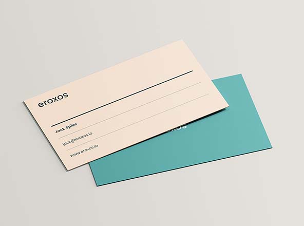 极简设计风格企业名片设计效果图素材库精选 Multipurpose Cards Mockup