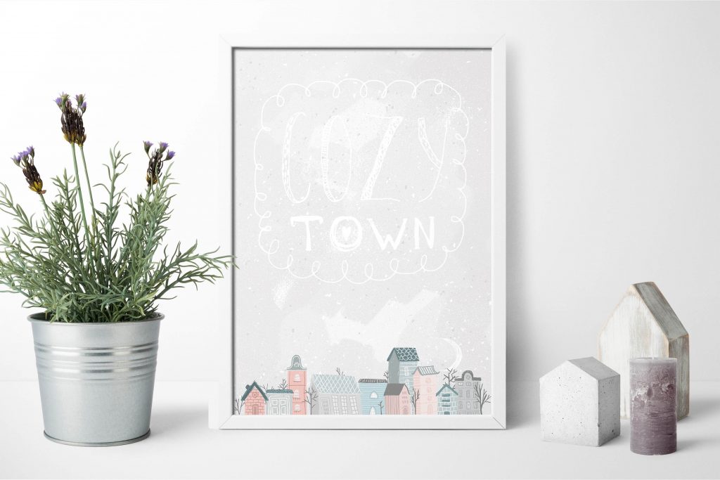 一组温暖恬静风格图形打包下载[psd,png]插图(5)