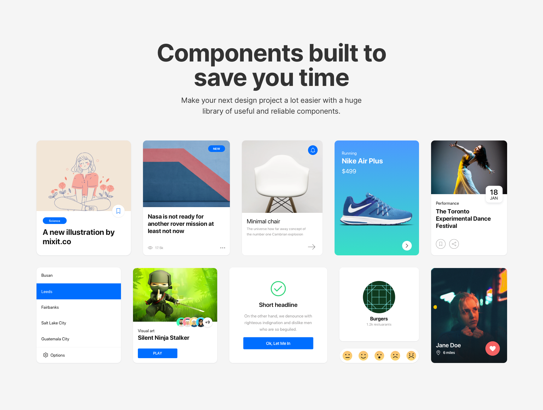 素材库下午茶：精美多用途的APP应用设计系统SKETCH模板插图(2)