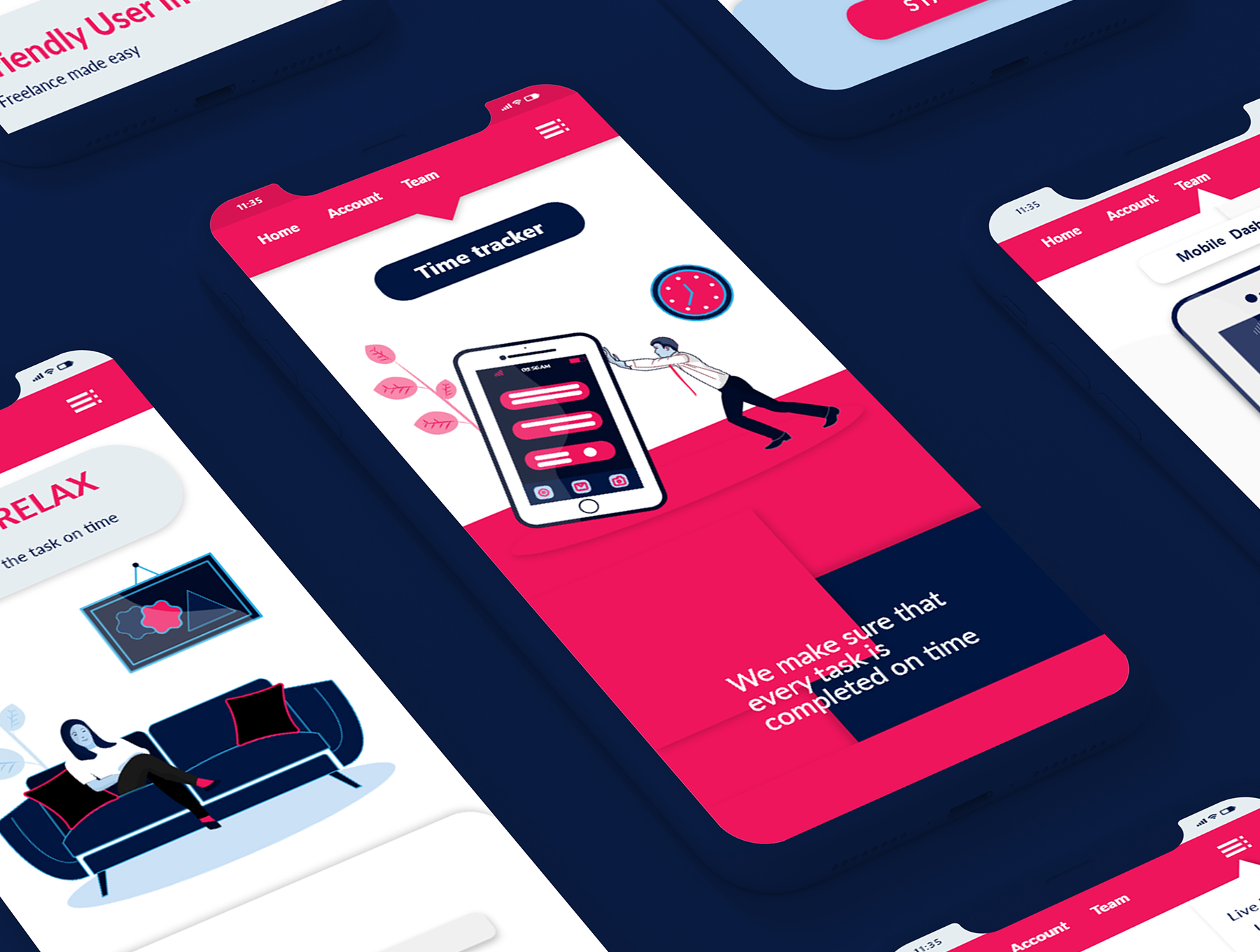 体现自由作家的插画套装下载[XD]插图(7)