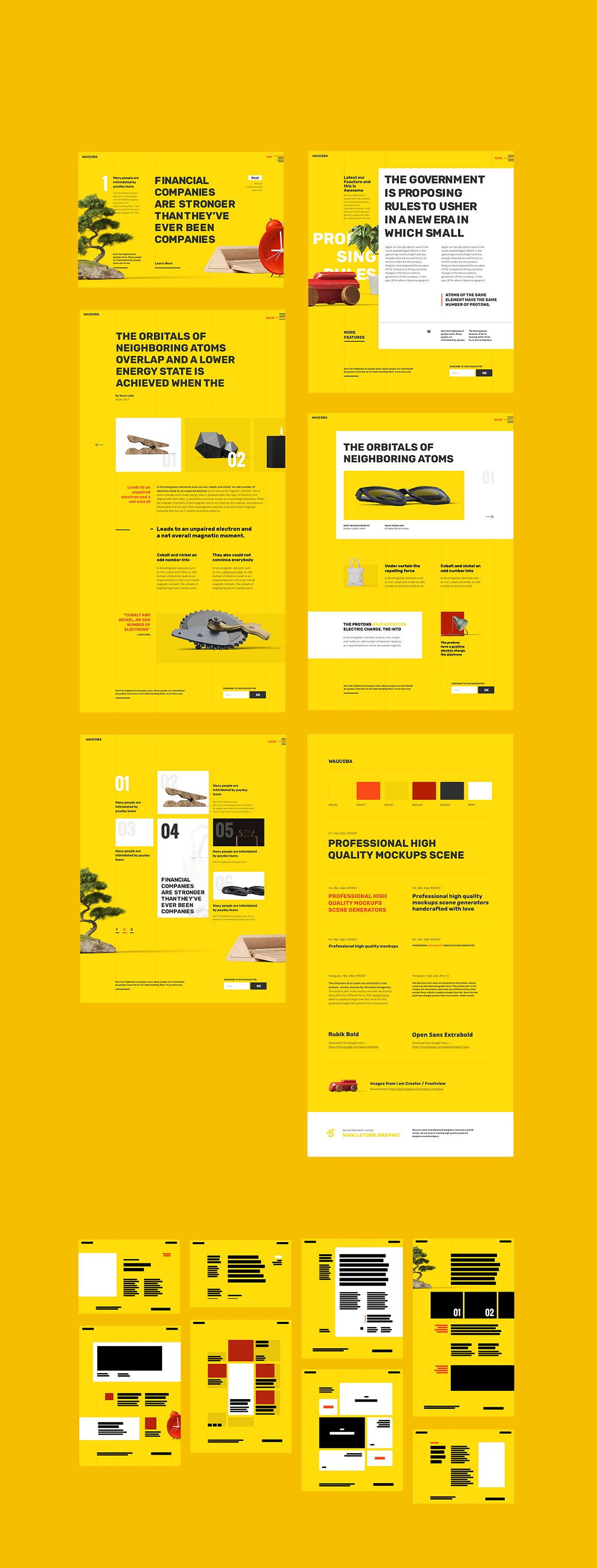 实用UI资源库 Web Concept Library插图(12)