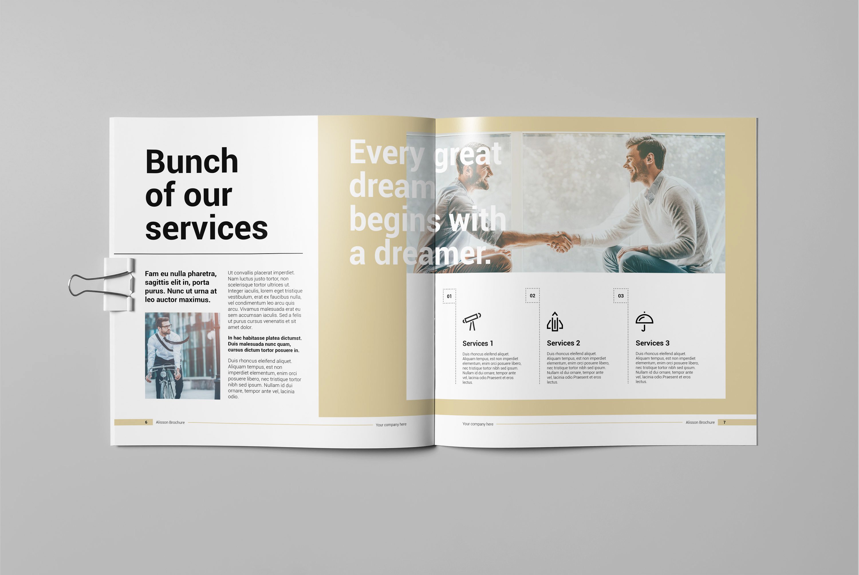 East Brochure–20页时尚简约的杂志模板下载[indd]插图(4)