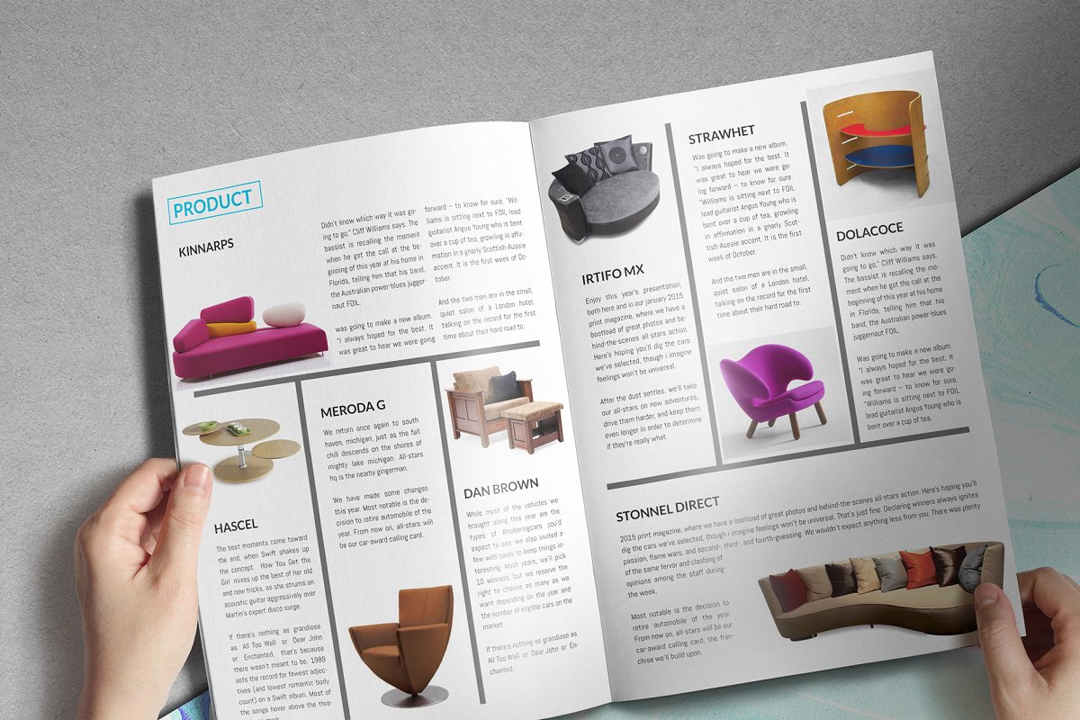 现代生活时尚家居装饰手册模板插图(4)