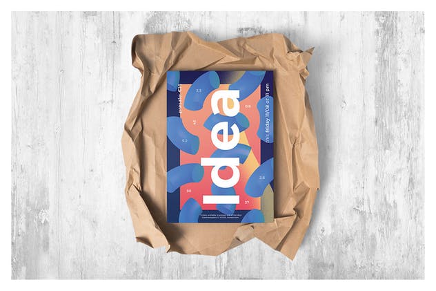 色彩诱惑创意海报设计模板 Color Thirst Poster Templates插图(2)