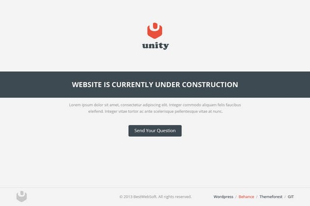 多用途商业网站企业网站设计PSD模板 Unity – Multipurpose PSD Template插图(8)