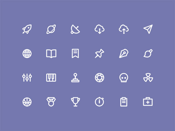 Justicons素材之家精选sketch素材