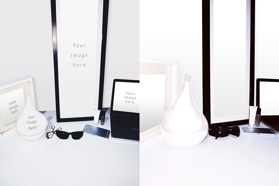 写实办公场景桌面图像 TwoTones Styled Desktop Stock Bundle插图(2)