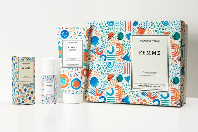 化妆品样机/真实照片场景 Cosmetic Mockup / Real Photo Scenes插图(1)