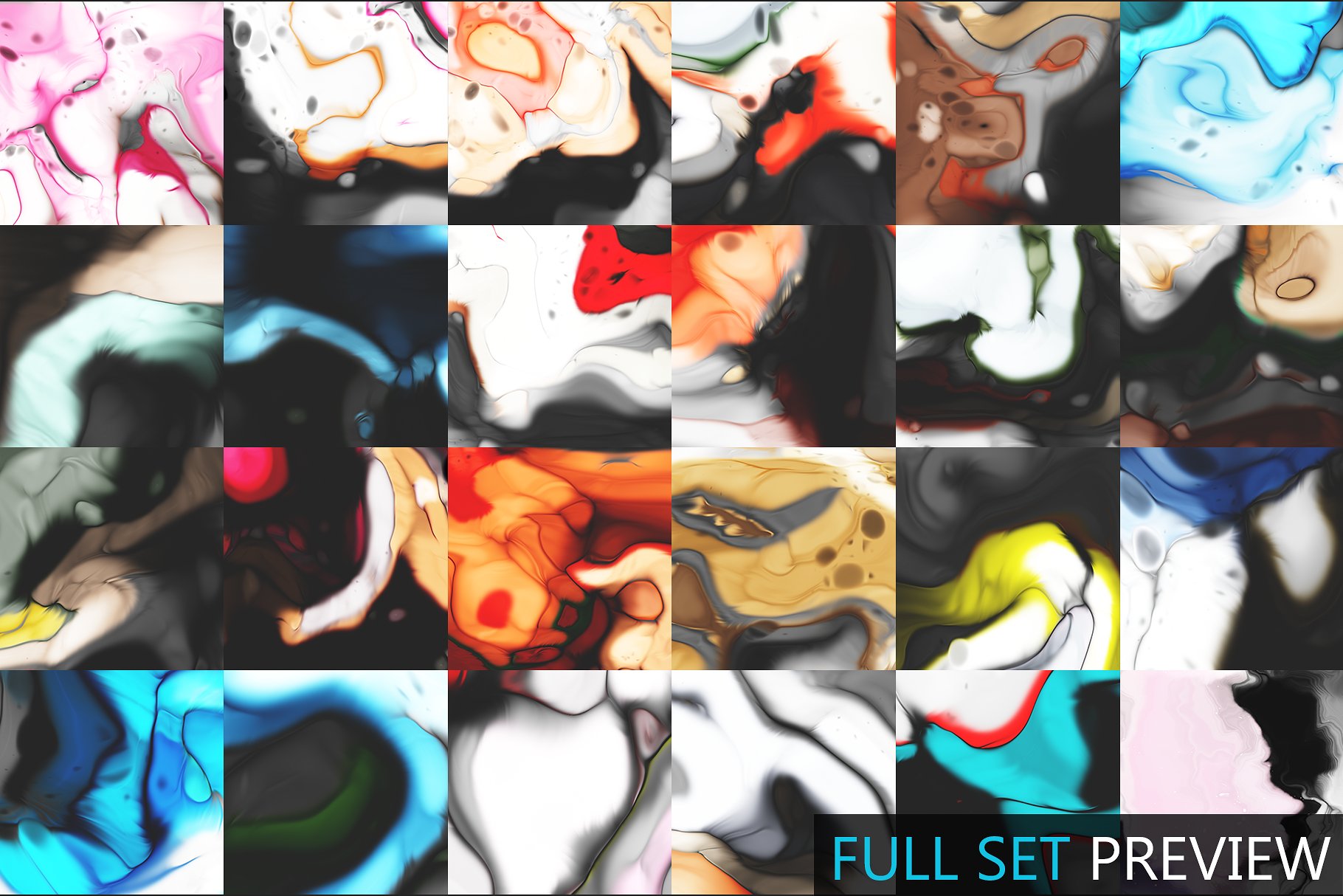 24款漂亮的抽象大理石背景纹理下载[png]插图(2)