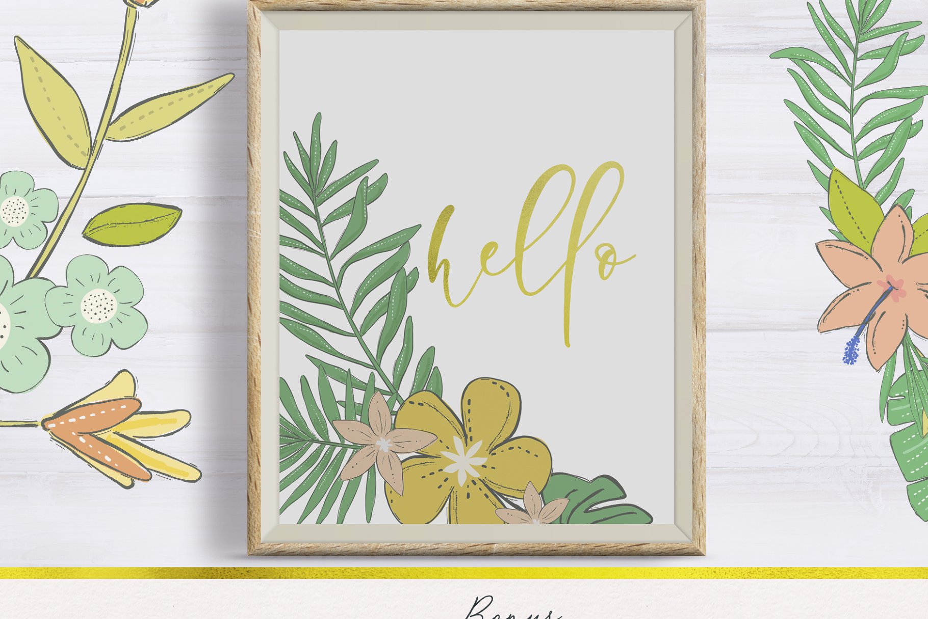 夏日少女心水彩手绘插画 Summer Vacation插图(6)