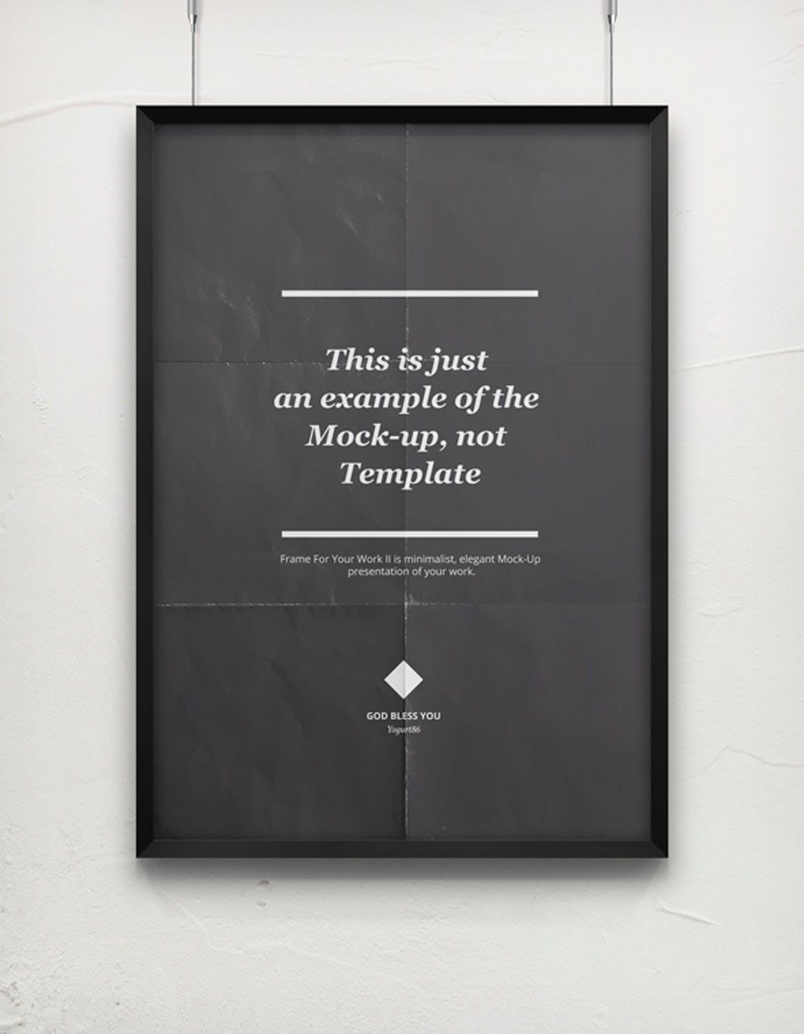 高品质的时尚高端海报宣传单DM样机VI展示模型mockups插图(4)