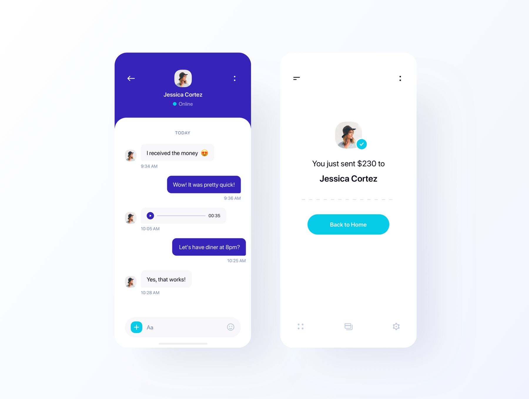 素材库下午茶：金融电子钱包管理应用APP UI设计Sketch模板插图(3)
