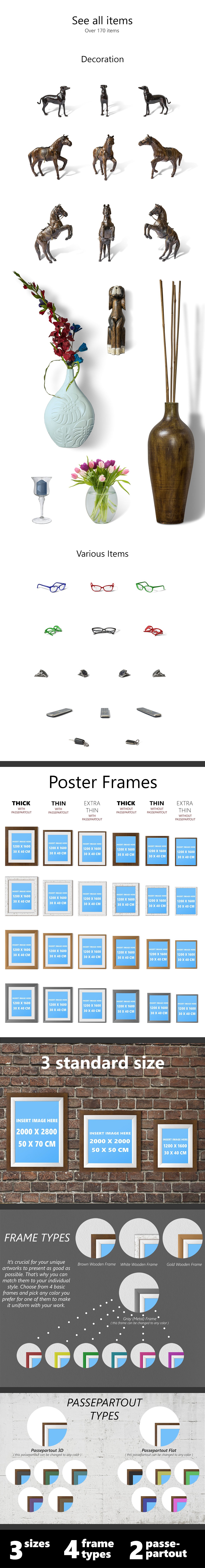 5K分辨率高清场景设计素材包 SCENE CREATOR 5K Mockup插图(5)