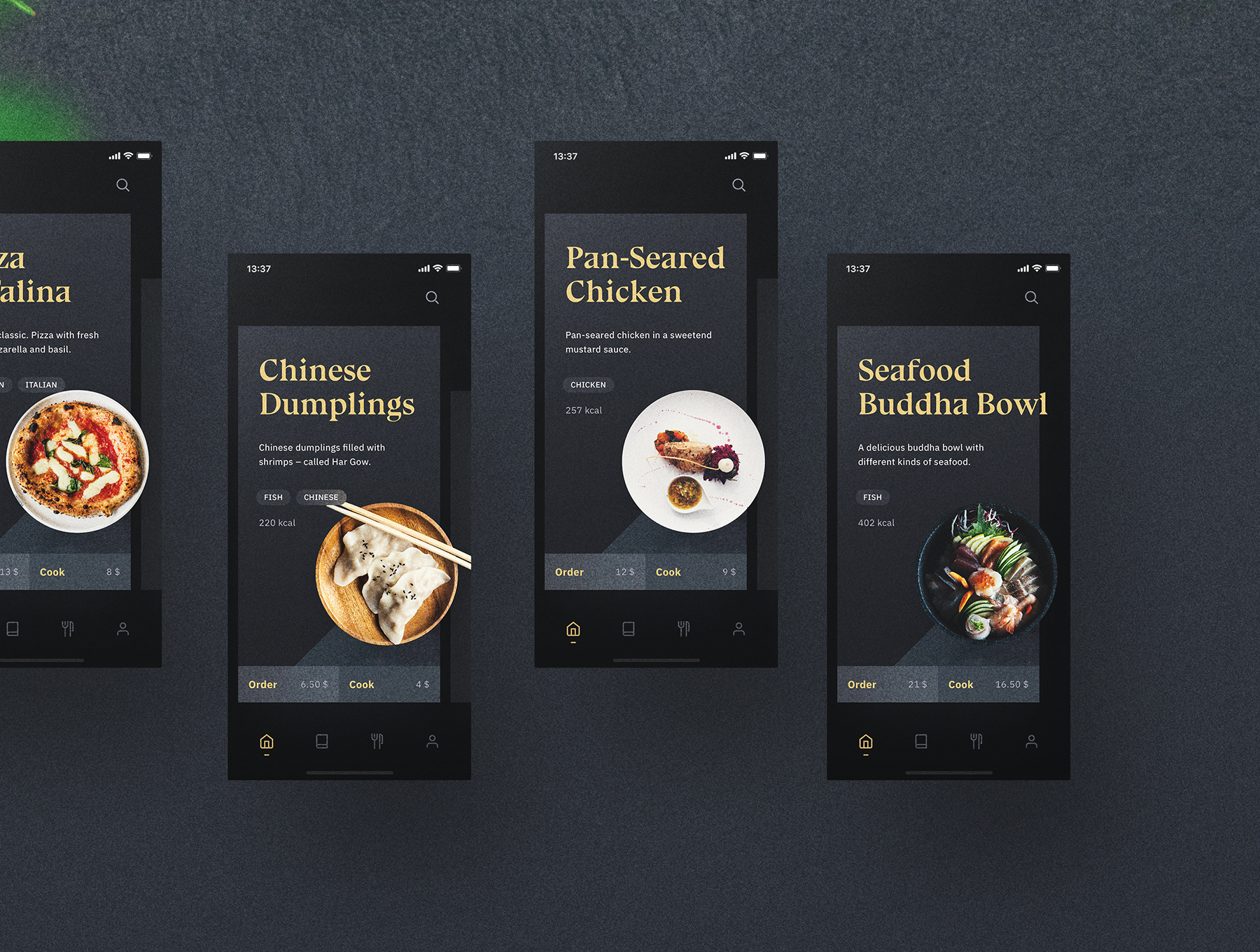 素材库下午茶：基于shift规范设计系统的美食类APP UI KITS套装下载[Sketch,Fig,Ae]插图(3)
