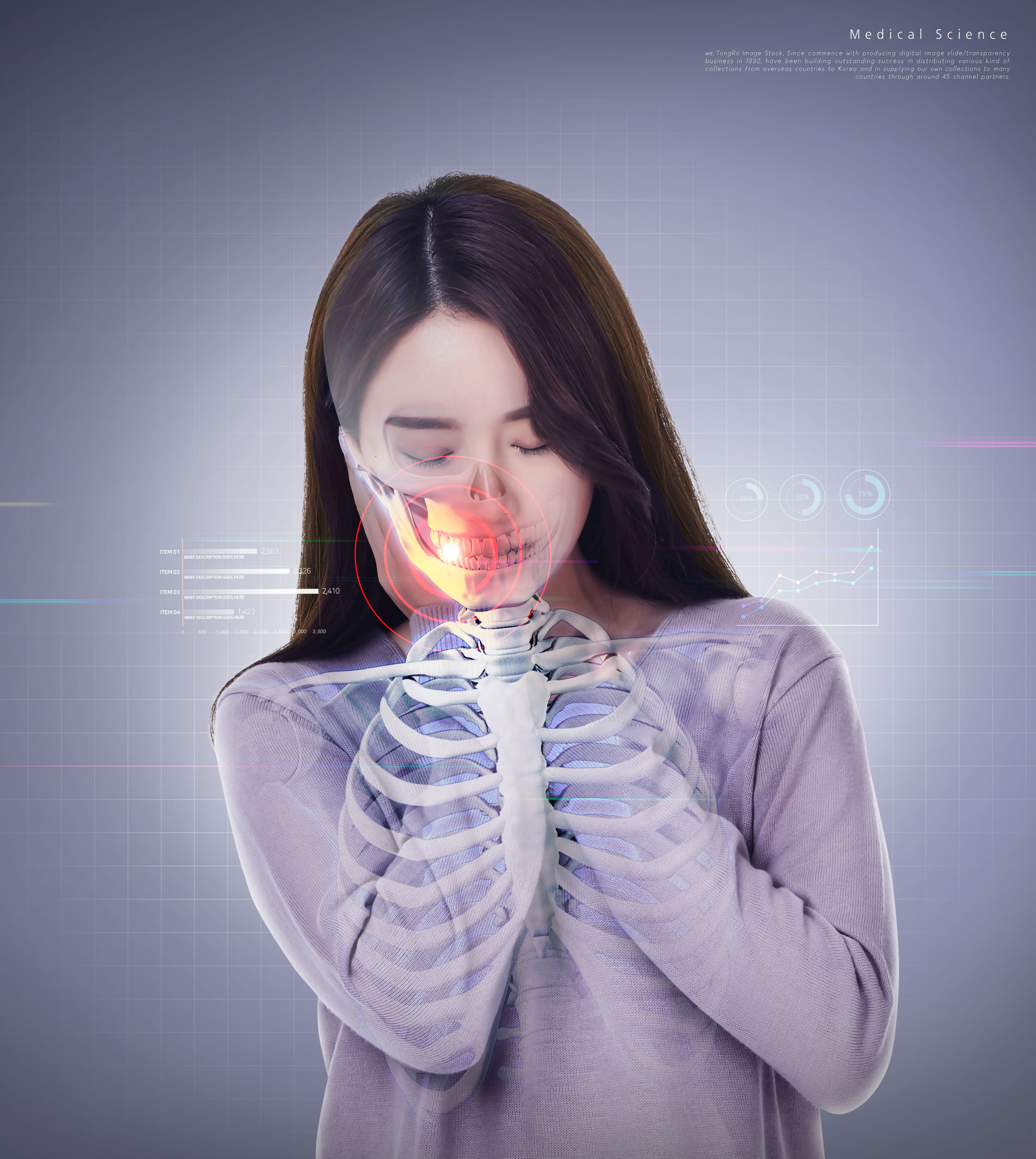 身体部位关节炎医学主题海报psd模板插图(3)