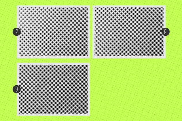 半色调渐变纹理包#1 Halftone Gradients #1 Texture Pack插图(4)