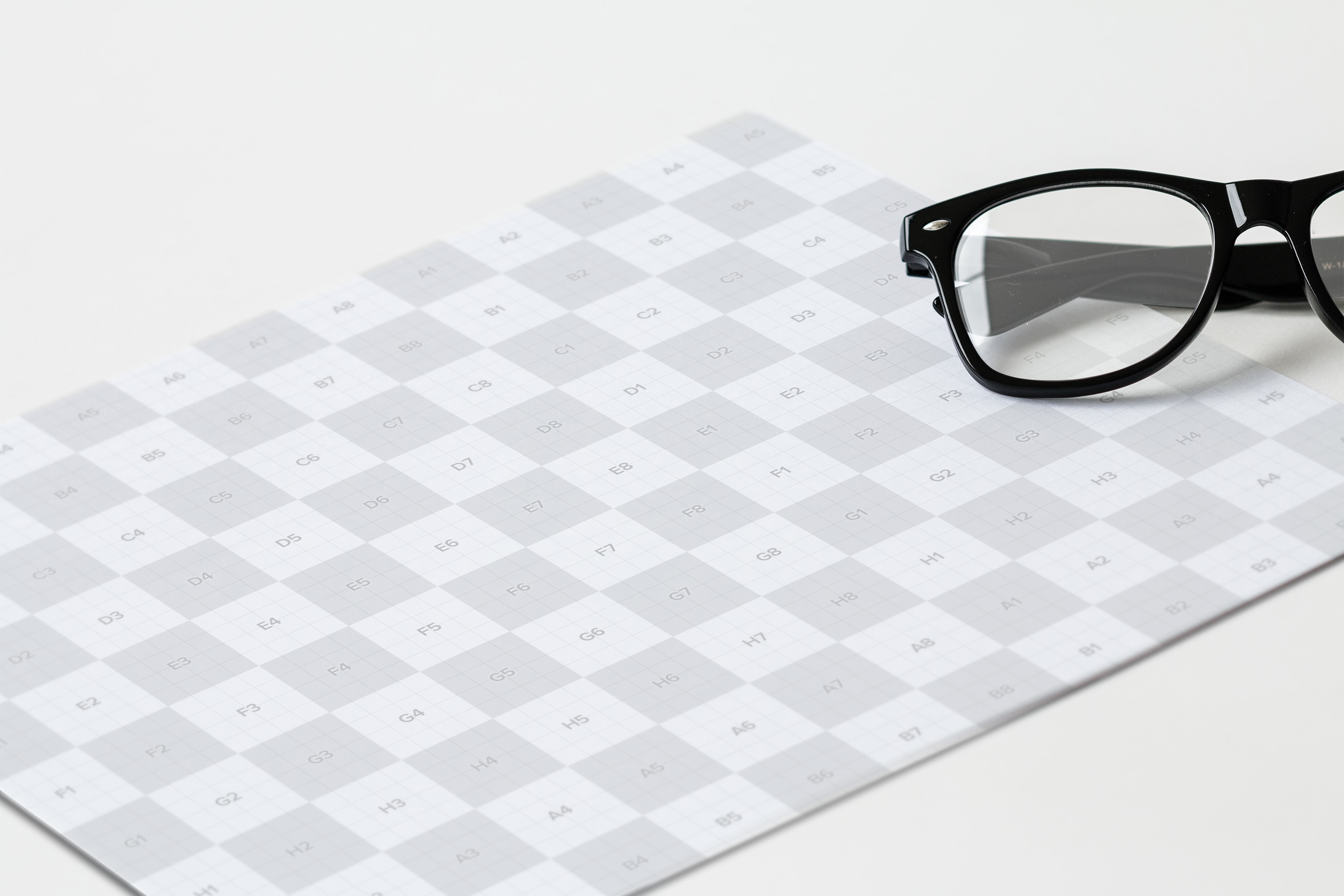 简约大方企业信笺信头设计样机模板01 Letterhead Mockup 01插图(2)