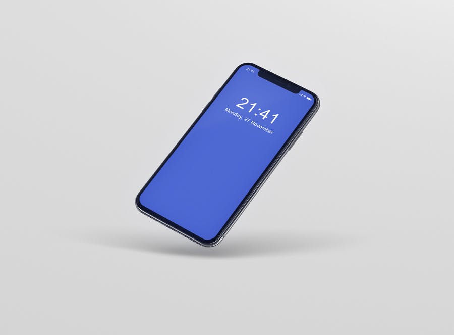 逼真材质iPhone X高端手机屏幕预览素材库精选样机PSD模板 iPhone X Mockup插图(3)