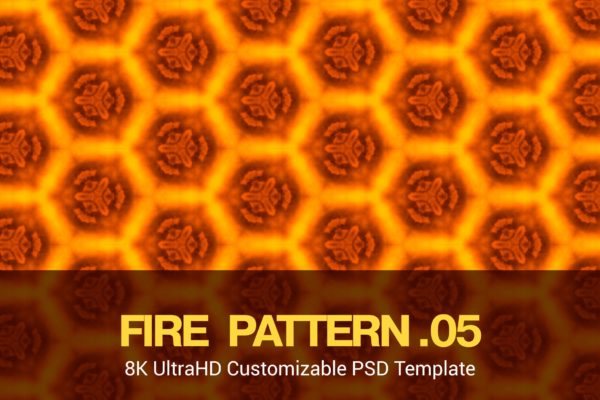 8K超高清无缝焰火/火花图案背景图素材v05 8K UltraHD Seamless Fire Pattern Background