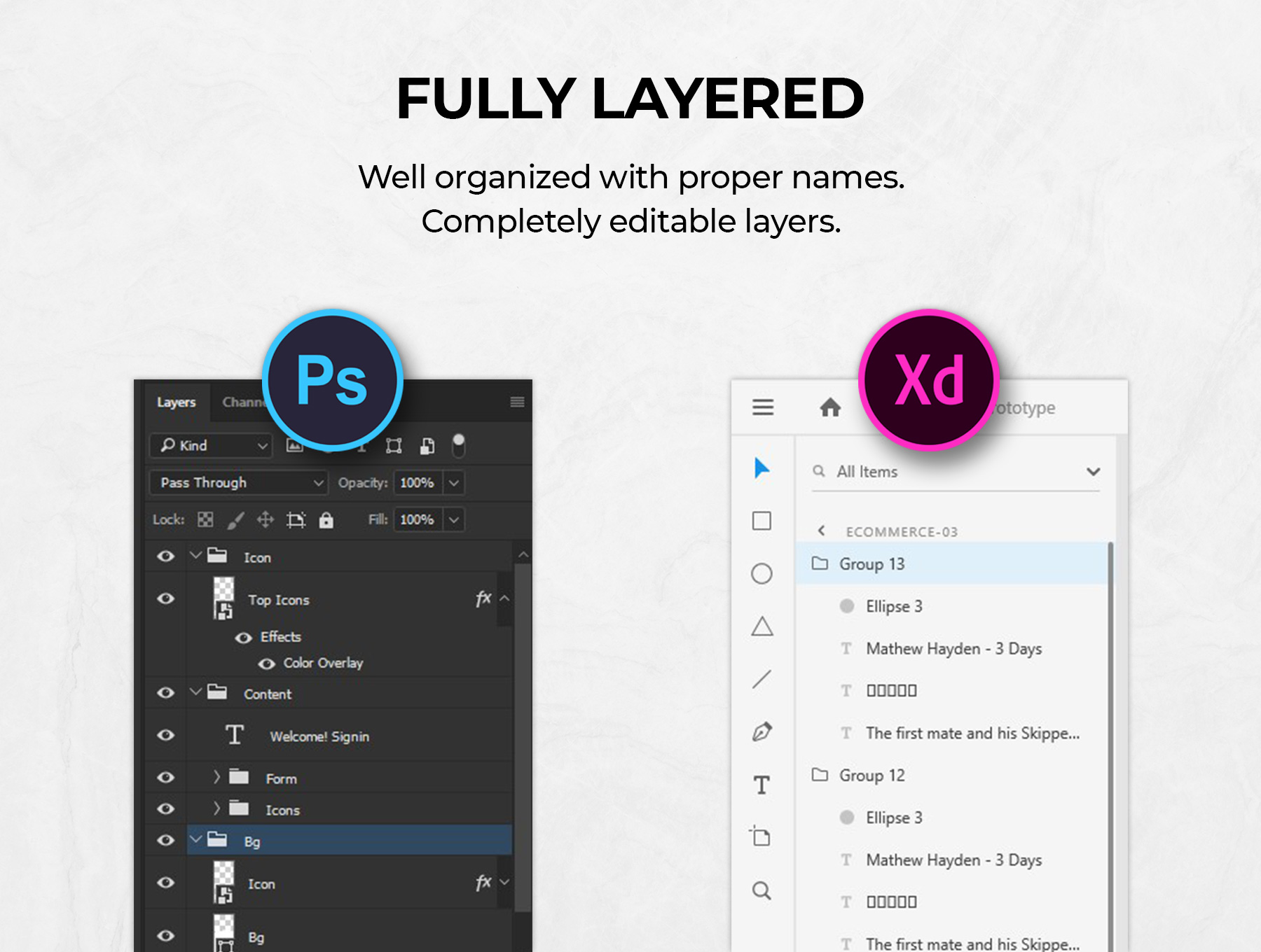 素材库下午茶：有机水果蔬菜商店APP应用UI设计素材库精选套件插图(5)