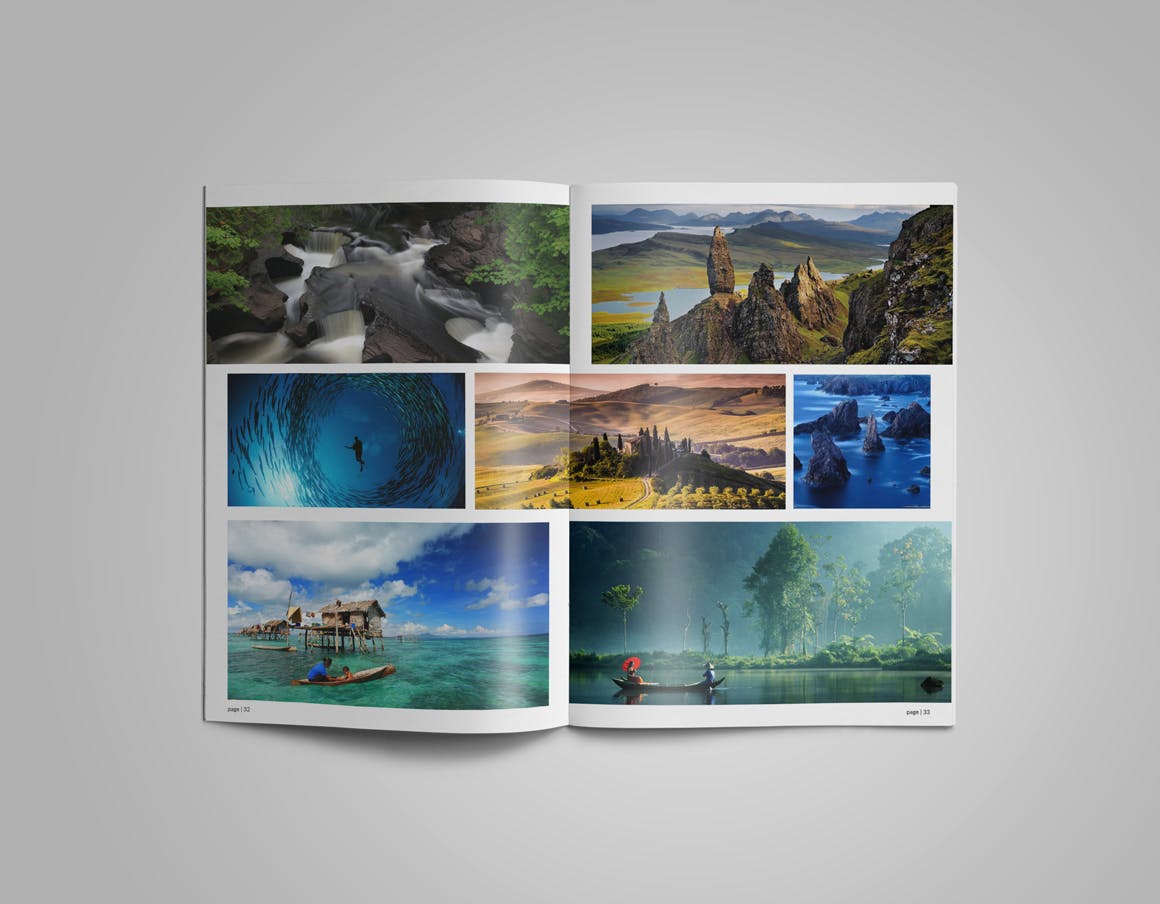 人像摄影艺术作品合集杂志画册设计模板 Photographer Album Portfolio插图(8)