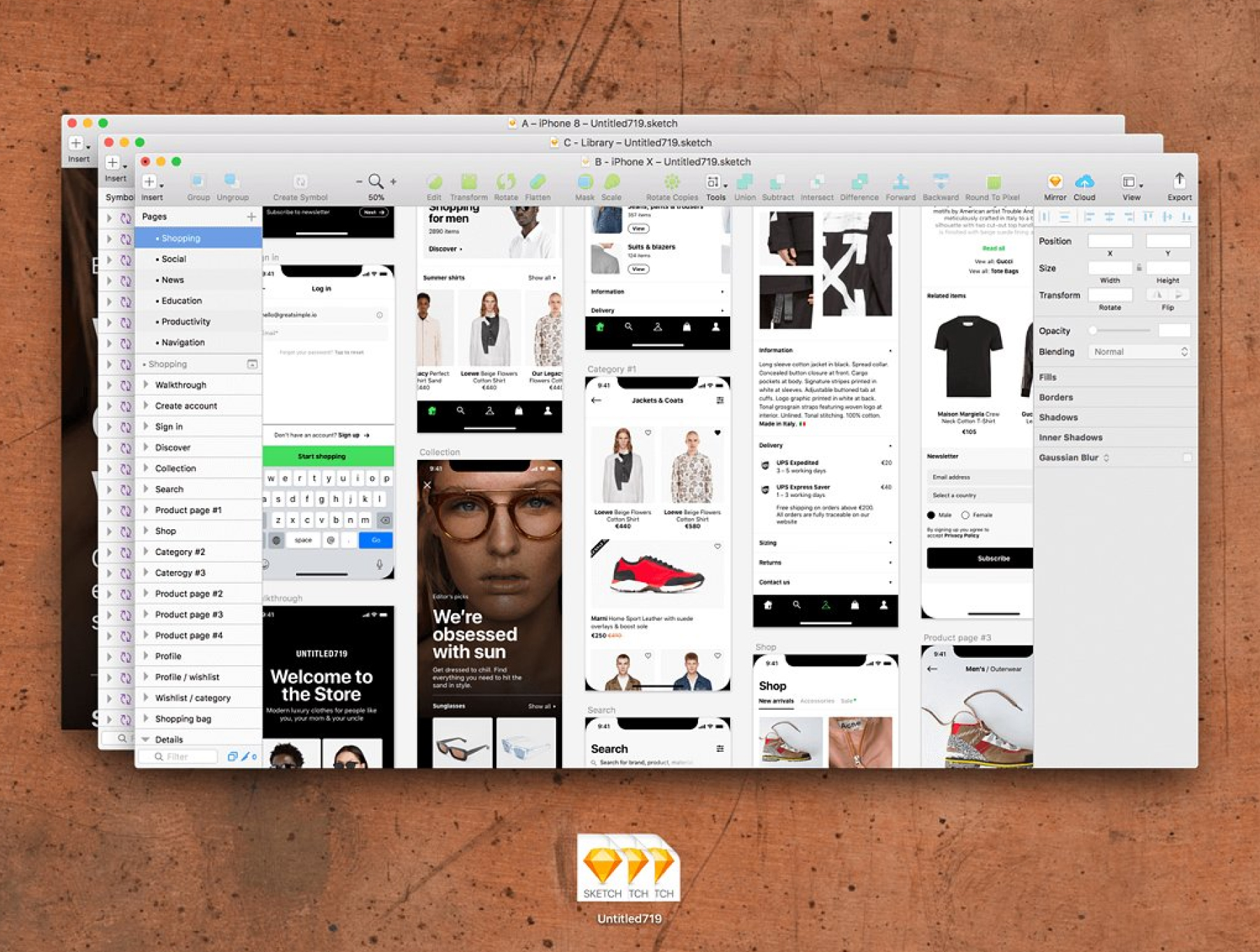 素材库下午茶：多功能iOS UI KIT组件工具大套装下载[Sketch,Fig,XD]插图(7)