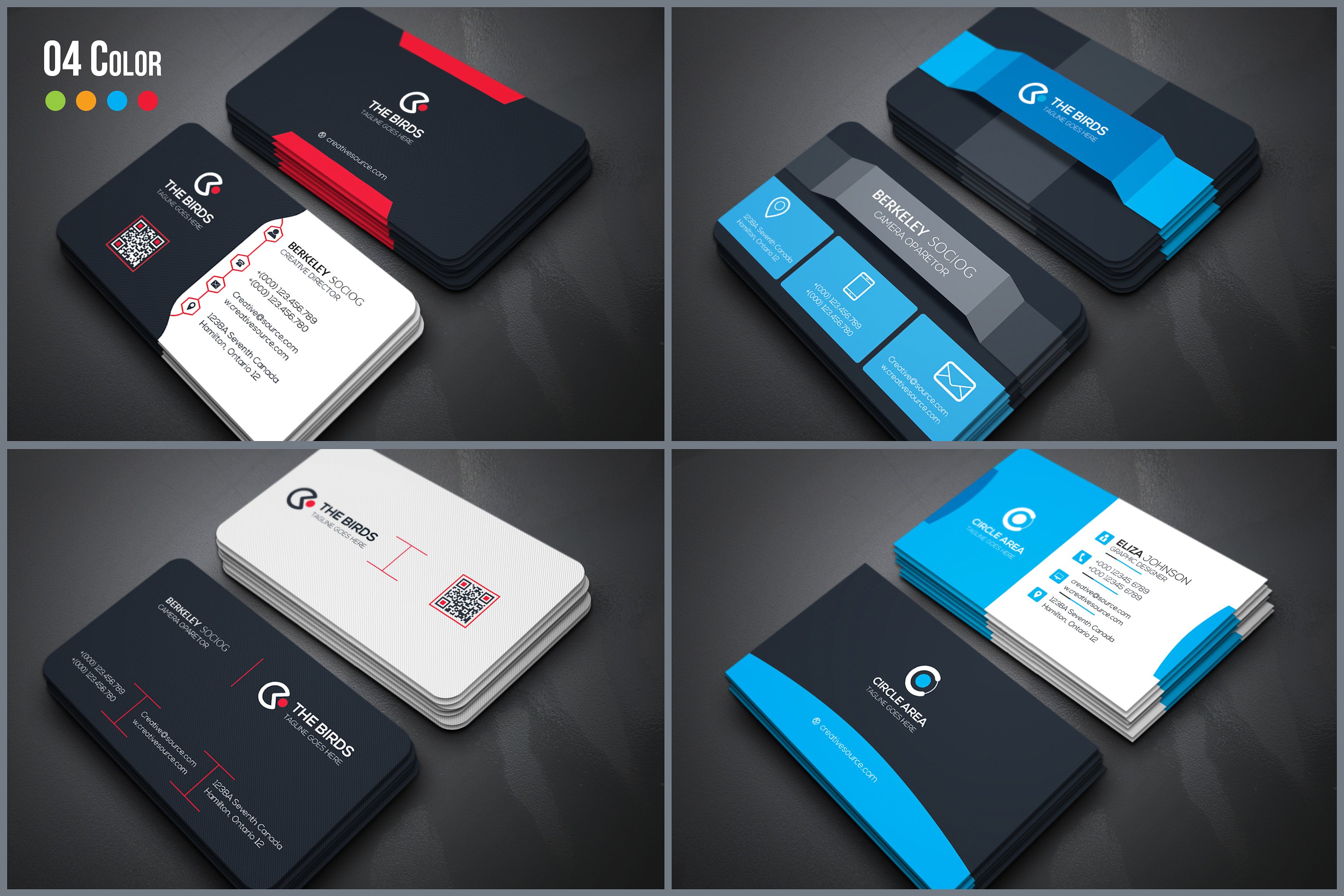 50款独特的商业化名片设计模板下载[psd]插图(6)
