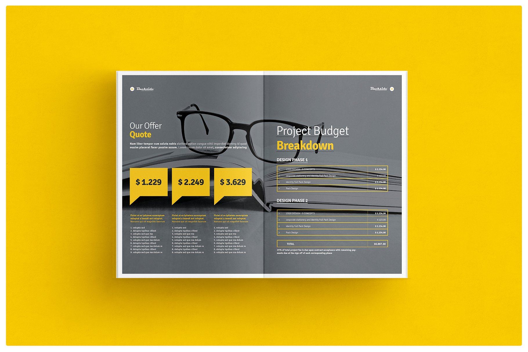 项目招标企业宣传画册模板 Proposal插图(9)