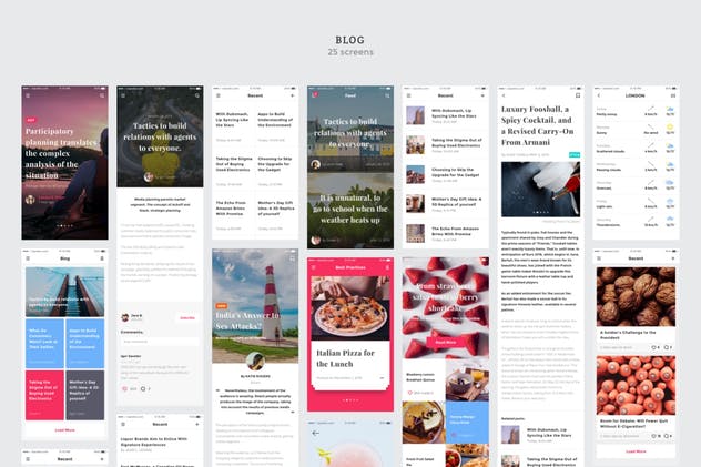 社交购物类APP UI工具包 PORTAL UI PACK @1x FOR PHOTOSHOP插图(13)