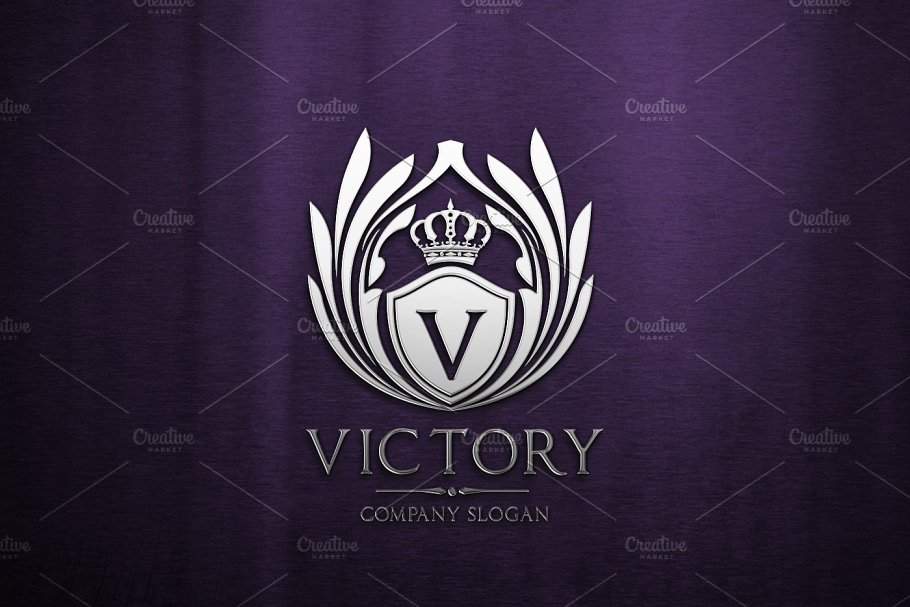 奢华金色&银色风格Logo标志样机v1 Logo Mock-Up V1插图(2)