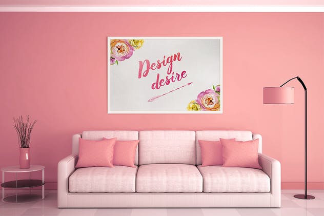 水彩手绘花卉插画元素大合集 Watercolor Flowers插图(5)