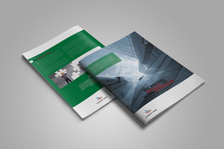 高品质的房地产两折页海报宣传单DM设计模板插图(5)