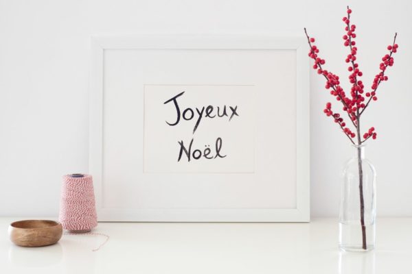 圣诞氛围相框画框样机 Christmas Frame | PSD Mockup