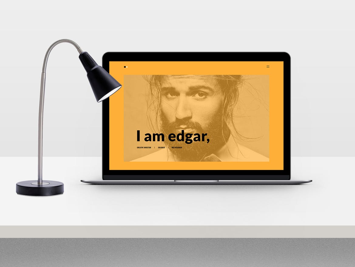 现代的极简主义网页模板for sketch插图(3)